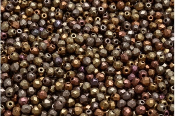 Firepolished Round Beads 3mm - Image 1