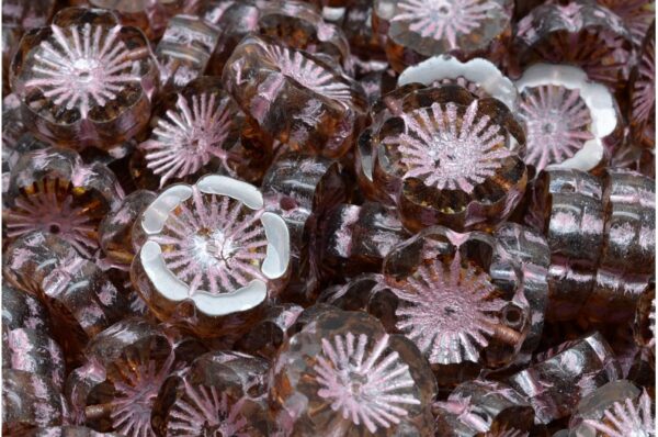 TCB Hawaiian Flower Beads 14x14mm  - Image 1