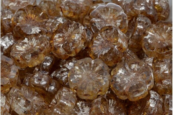 TCB Hawaiian Flower Beads 14x14mm  - Image 1