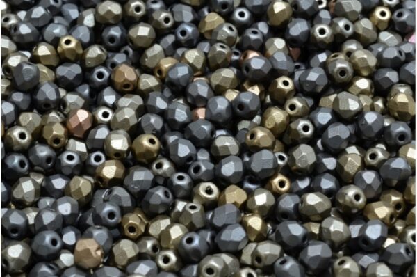 Firepolished Beads 4mm - Image 1
