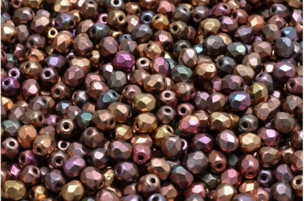 Firepolished Beads 4mm - Image 1