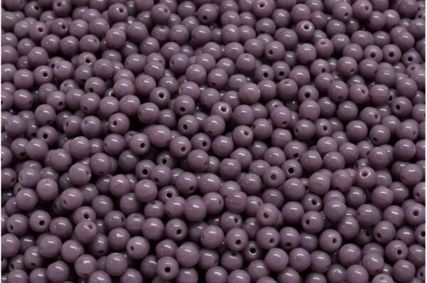 Round Druck Beads 3mm - Image 1