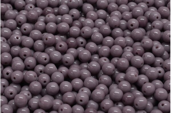 Round Druck Beads 4mm - Image 1