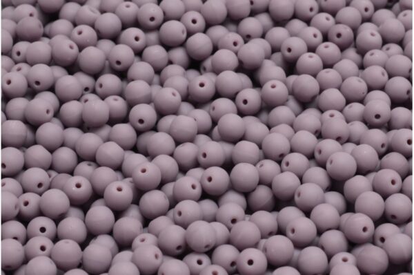 Round Druck Beads 4mm - Image 1