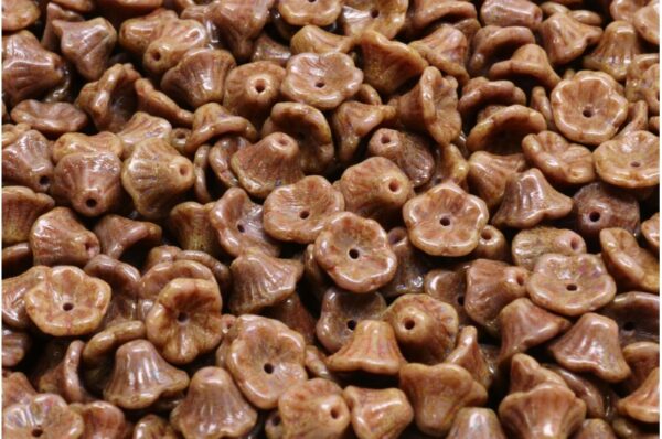 Bell Flower Cup Beads 7x5mm - Image 1