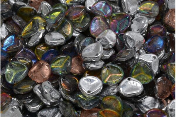 Rose Petal Beads 8x7mm - Image 1