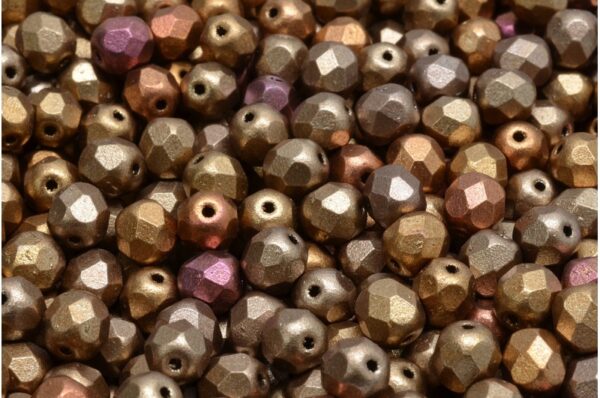 Firepolished Round Beads 6mm - Image 1