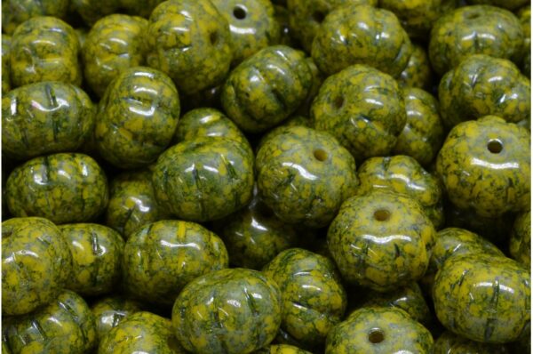 Pumpkin Beads 8x11mm - Image 1