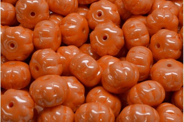 Pumpkin Beads 8x11mm - Image 1