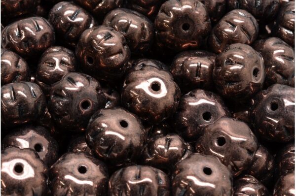 Pumpkin Beads 8x11mm - Image 1