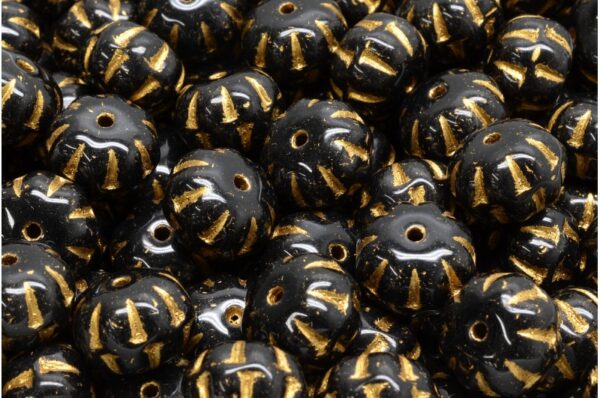 Pumpkin Beads 8x11mm - Image 1