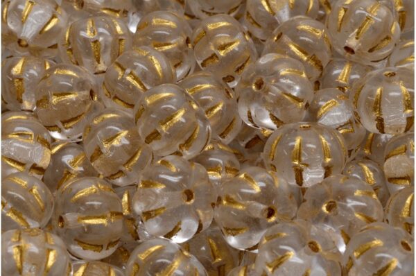 Pumpkin Beads 8x11mm - Image 1