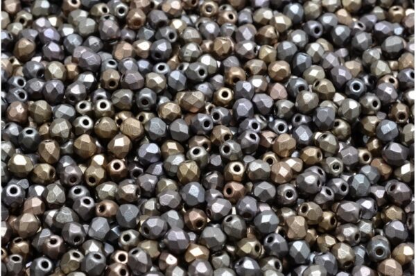 Firepolished Round Beads 3mm - Image 1