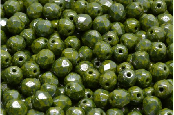 Firepolished Round Beads 6mm - Image 1