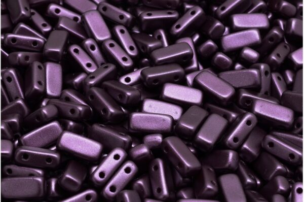 2 Hole Brick Beads 4x8mm - Image 1