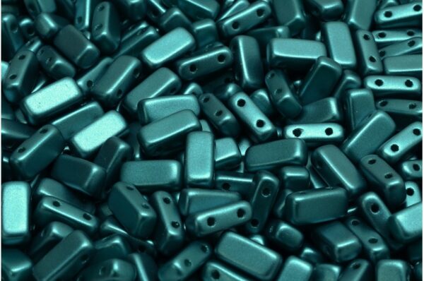 2 Hole Brick Beads 4x8mm - Image 1