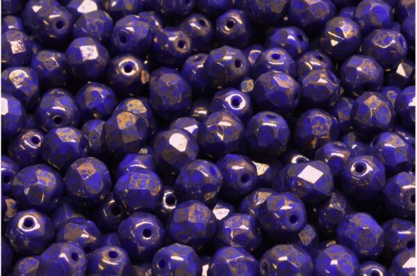 Firepolished Round Beads 6mm - Image 1