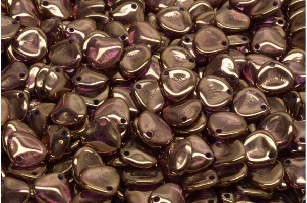 Rose Petal Beads 8x7mm - Image 1