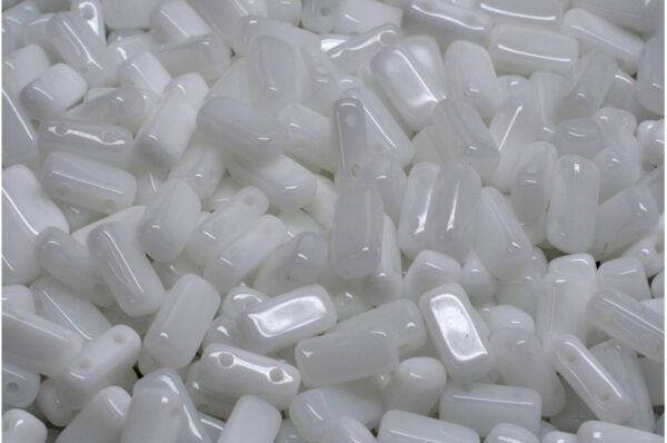 2 Hole Brick Beads 4x8mm - Image 1