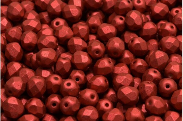Firepolished Round Beads 6mm - Image 1