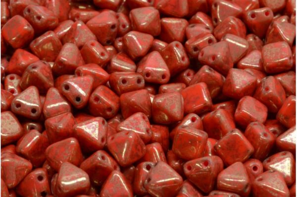 Pyramid Stud Beads 6x6mm - Image 1
