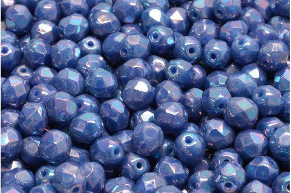 Firepolished Round Beads 6mm - Image 1