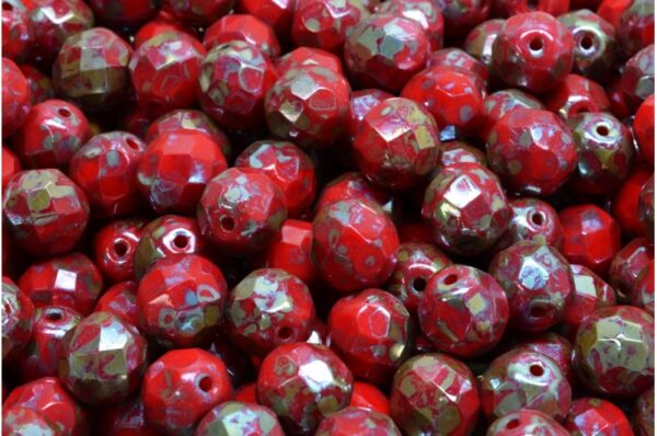 Firepolished Round Beads 8mm - Image 1