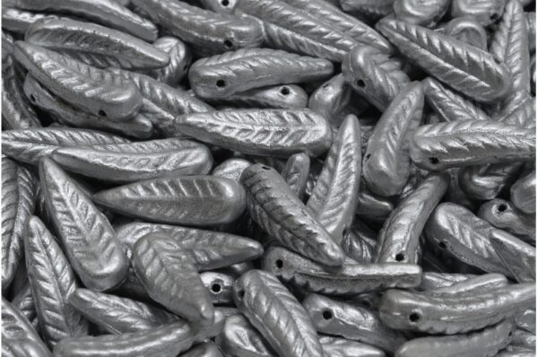 Bird Feather Beads 5x17mm - Image 1