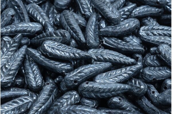 Bird Feather Beads 5x17mm - Image 1
