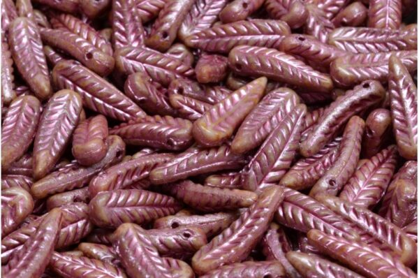 Bird Feather Beads 5x17mm - Image 1