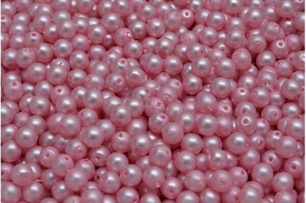 Round Druck Beads 4mm - Image 1