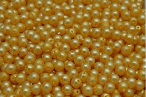 Round Druck Beads 4mm - Image 1