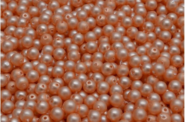Round Druck Beads 4mm - Image 1