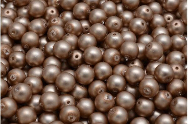 Round Druck Beads 6mm - Image 1