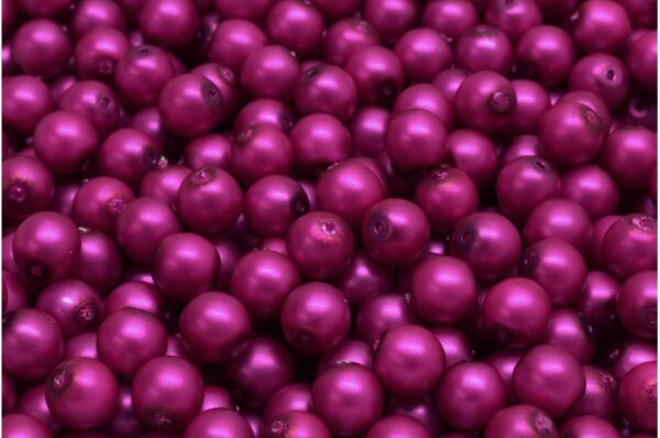 Round Druck Beads 6mm - Image 1