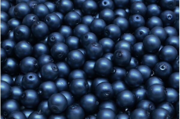 Round Druck Beads 6mm - Image 1