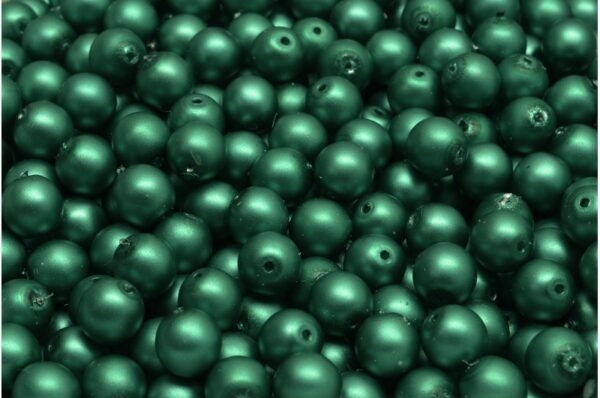 Round Druck Beads 6mm - Image 1