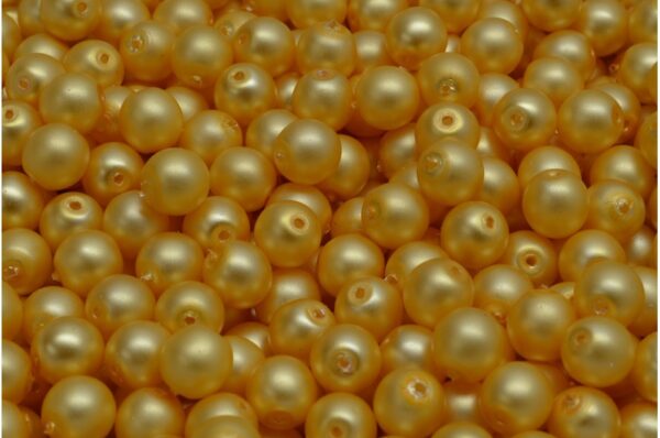 Round Druck Beads 6mm - Image 1