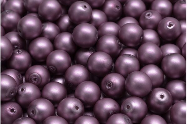 Round Druck Beads 8mm - Image 1