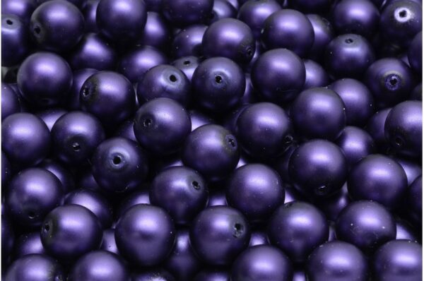 Round Druck Beads 8mm - Image 1