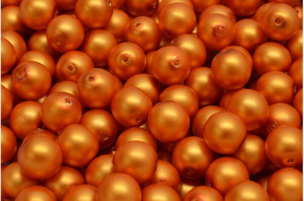 Round Druck Beads 8mm - Image 1