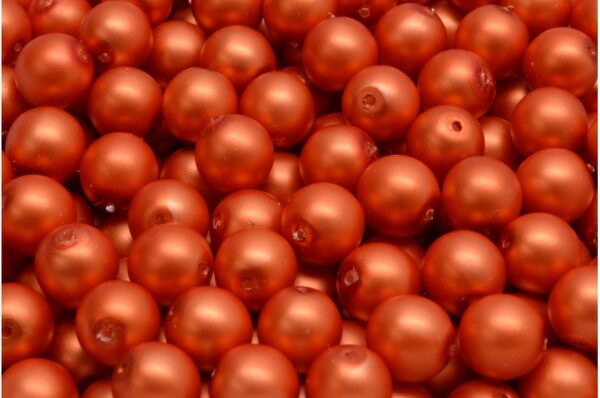 Round Druck Beads 8mm - Image 1