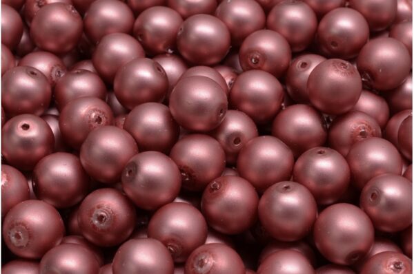 Round Druck Beads 8mm - Image 1