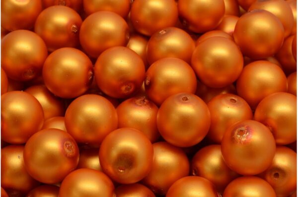 Round Druck Beads 10mm - Image 1