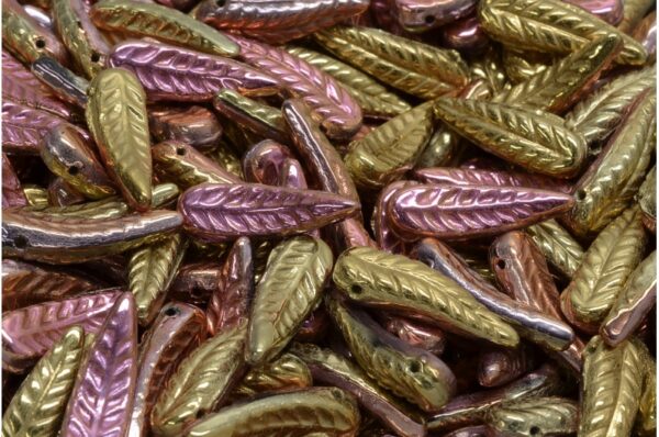 Bird Feather Beads 5x17mm - Image 1