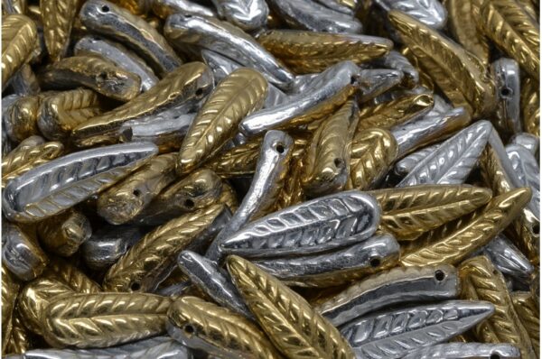 Bird Feather Beads 5x17mm - Image 1
