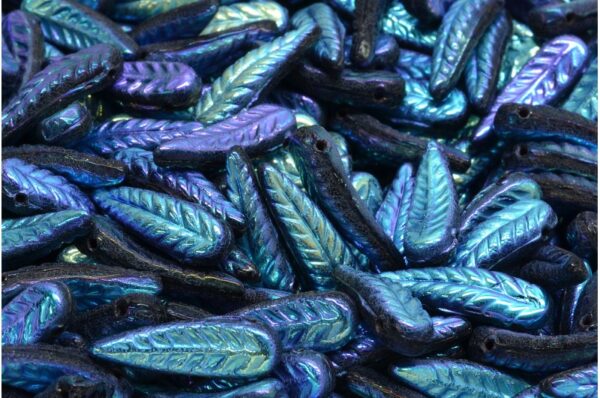 Bird Feather Beads 5x17mm - Image 1