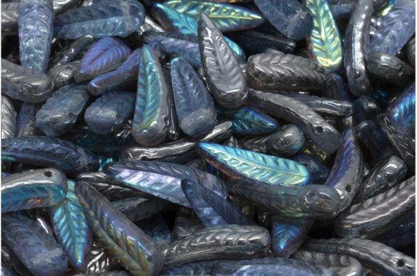 Bird Feather Beads 5x17mm - Image 1