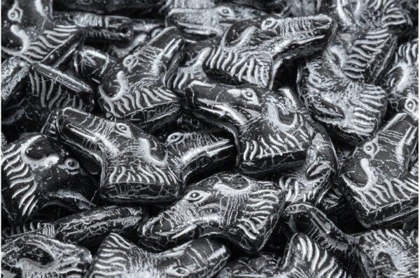 Dog Head Beads 20x13mm - Image 1