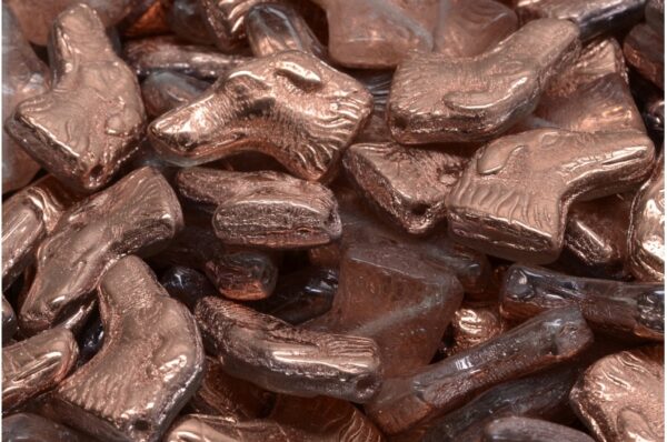 Dog Head Beads 20x13mm - Image 1